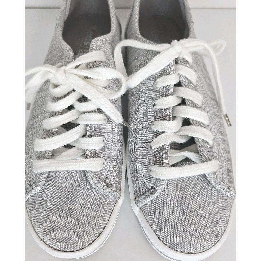 Keds Women's Low-Cut Dream Foam Casual Sneakers WF62943 Size 6 Gray Striped - Picture 4 of 12